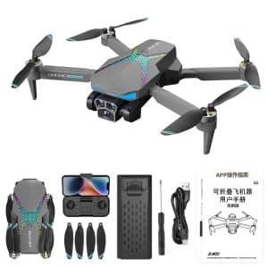 Cool Lights Drone Triple Camera Quadcopter AE7