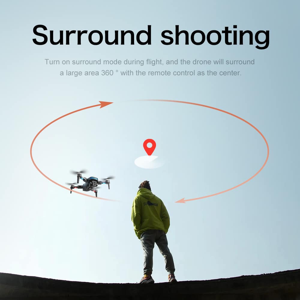 GPS Drone Cool Lights 4K HD Quadcopter XT505 - Imagen 33