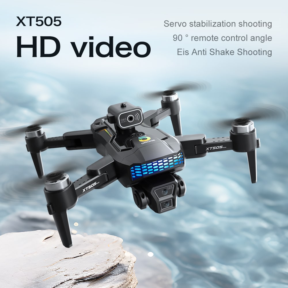 GPS Drone Cool Lights 4K HD Quadcopter XT505 - Imagen 14