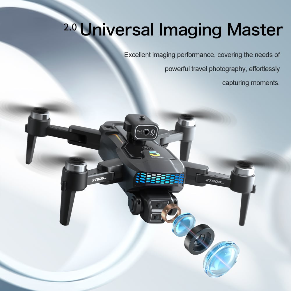 GPS Drone Cool Lights 4K HD Quadcopter XT505 - Imagen 18