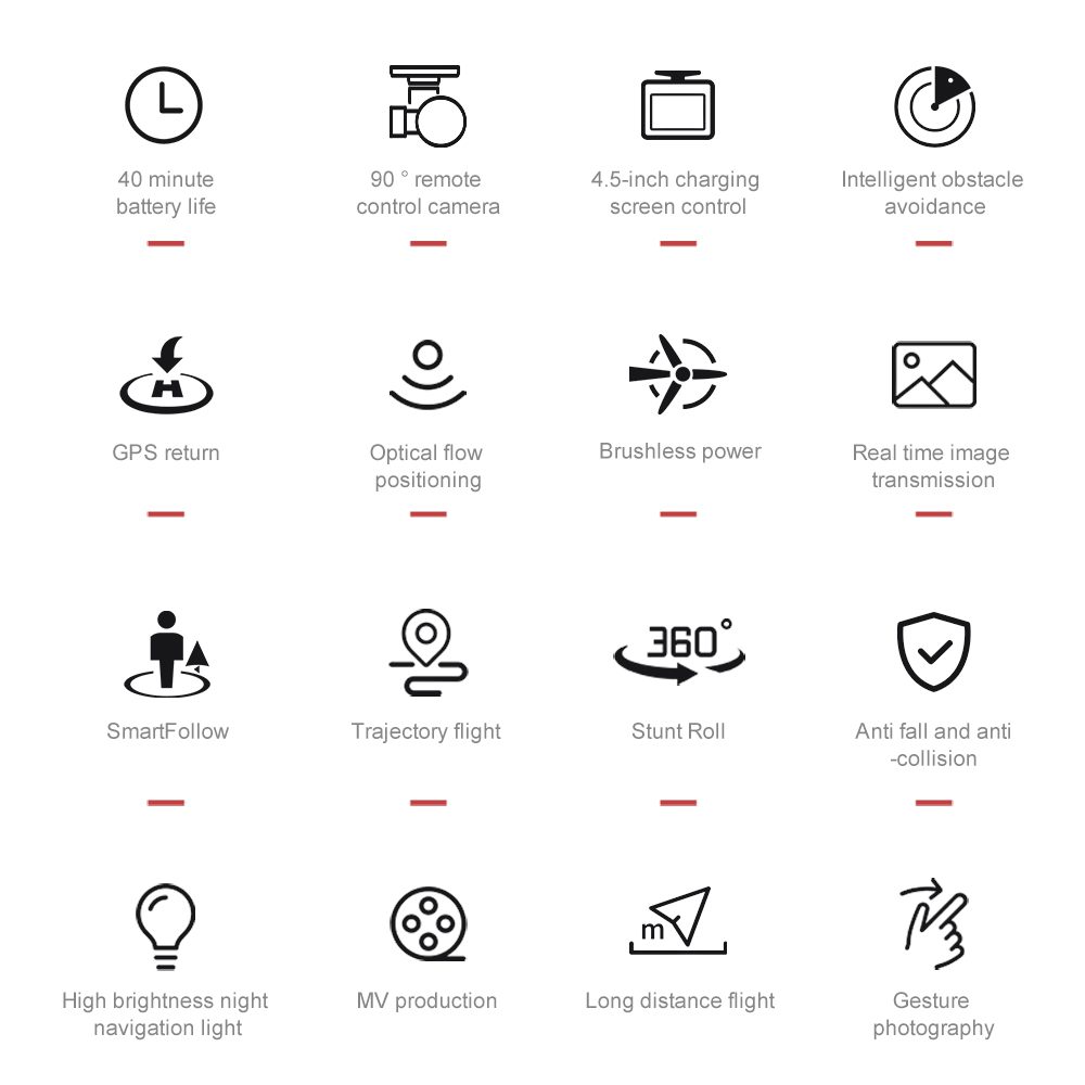 Professional GPS Drone 4K HD Camera UAV U99 - Imagen 9