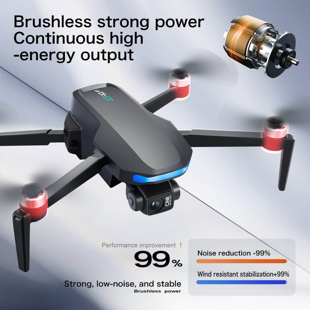 Professional GPS Drone 3-Axis Gimbal 4K HD UAV S-X1 - Imagen 22