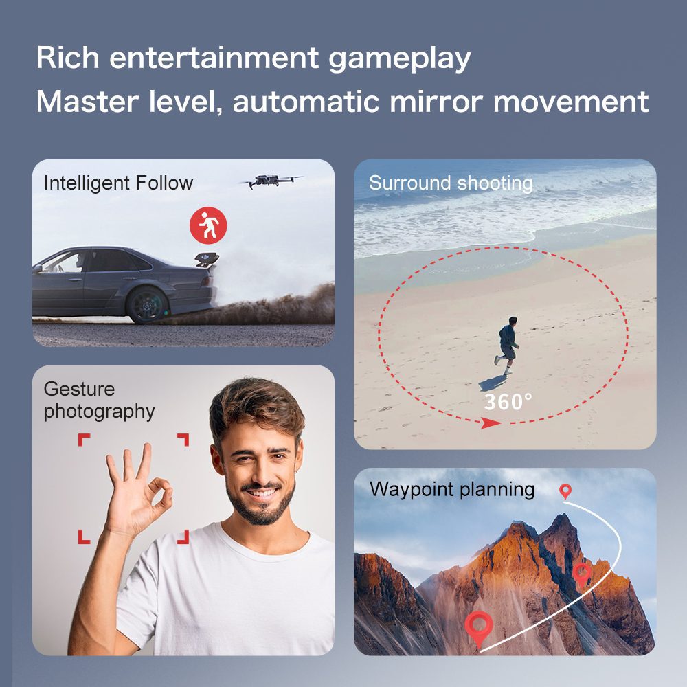 Professional GPS Drone 3-Axis Gimbal 4K HD UAV S-X1 - Imagen 20