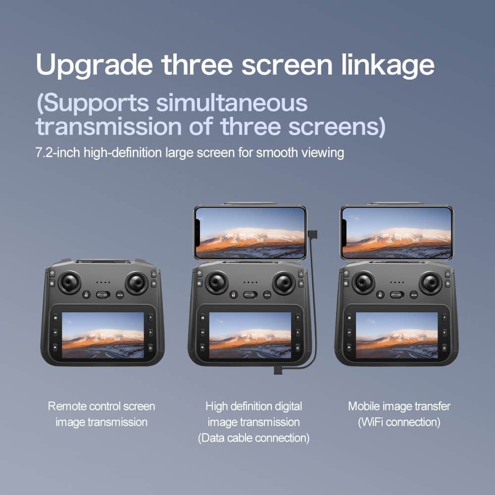 Professional GPS Drone 3-Axis Gimbal 4K HD UAV S-X1 - Imagen 8