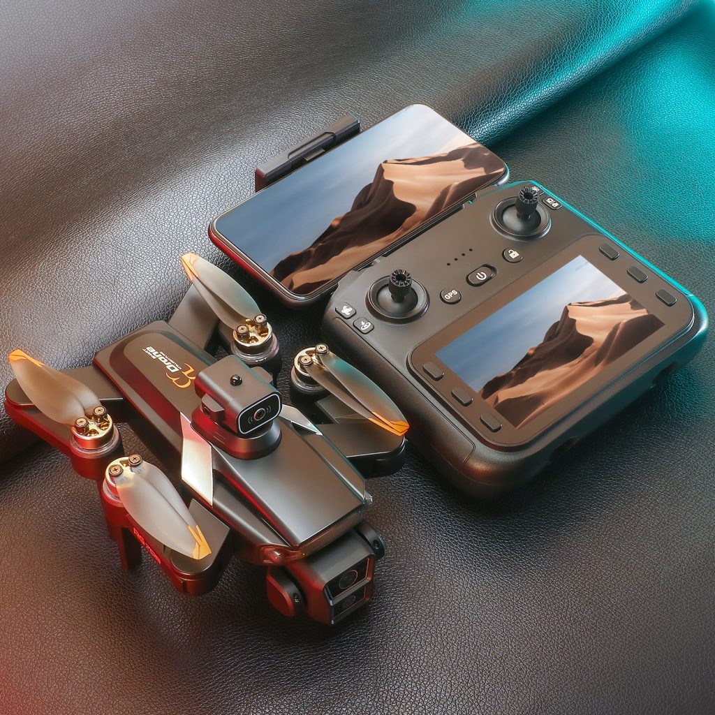 GPS Drone Cool Lights 4K HD Camera UAV RG706